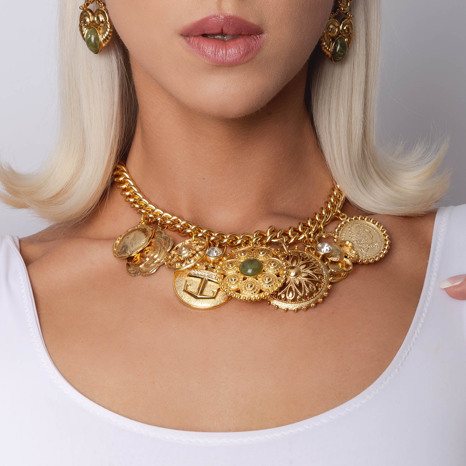 Disco Chain Necklace