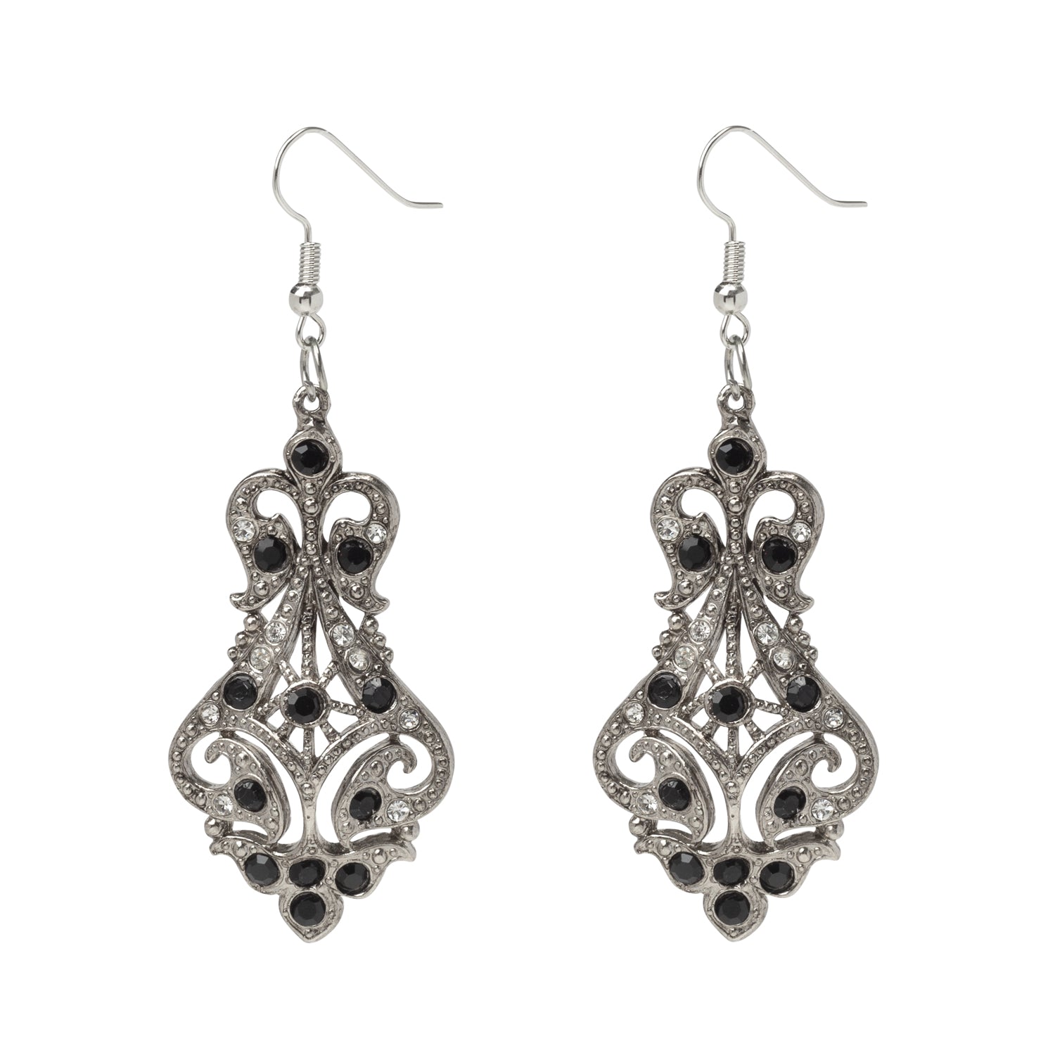 Silver Lilibeth Drop Earrings
