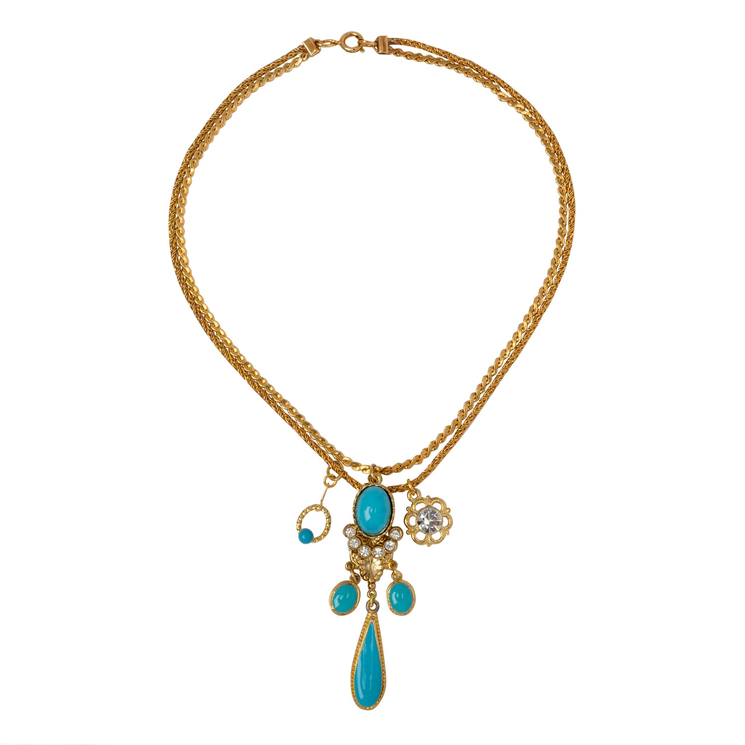 Turqouise Dream Layered Chain