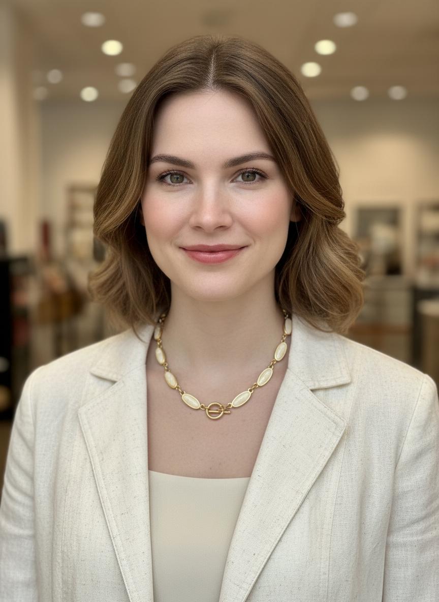 Oval Shell Link Necklace