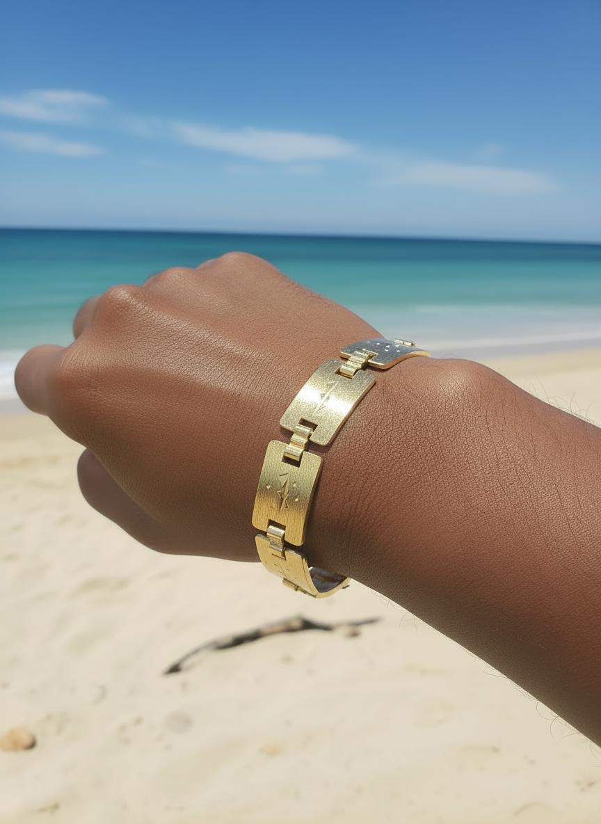 Textured Panel Bracelet