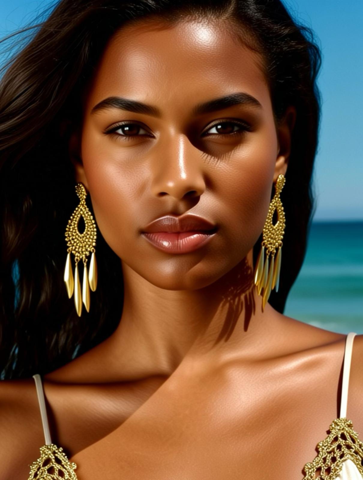 Filigree Fringe Earrings