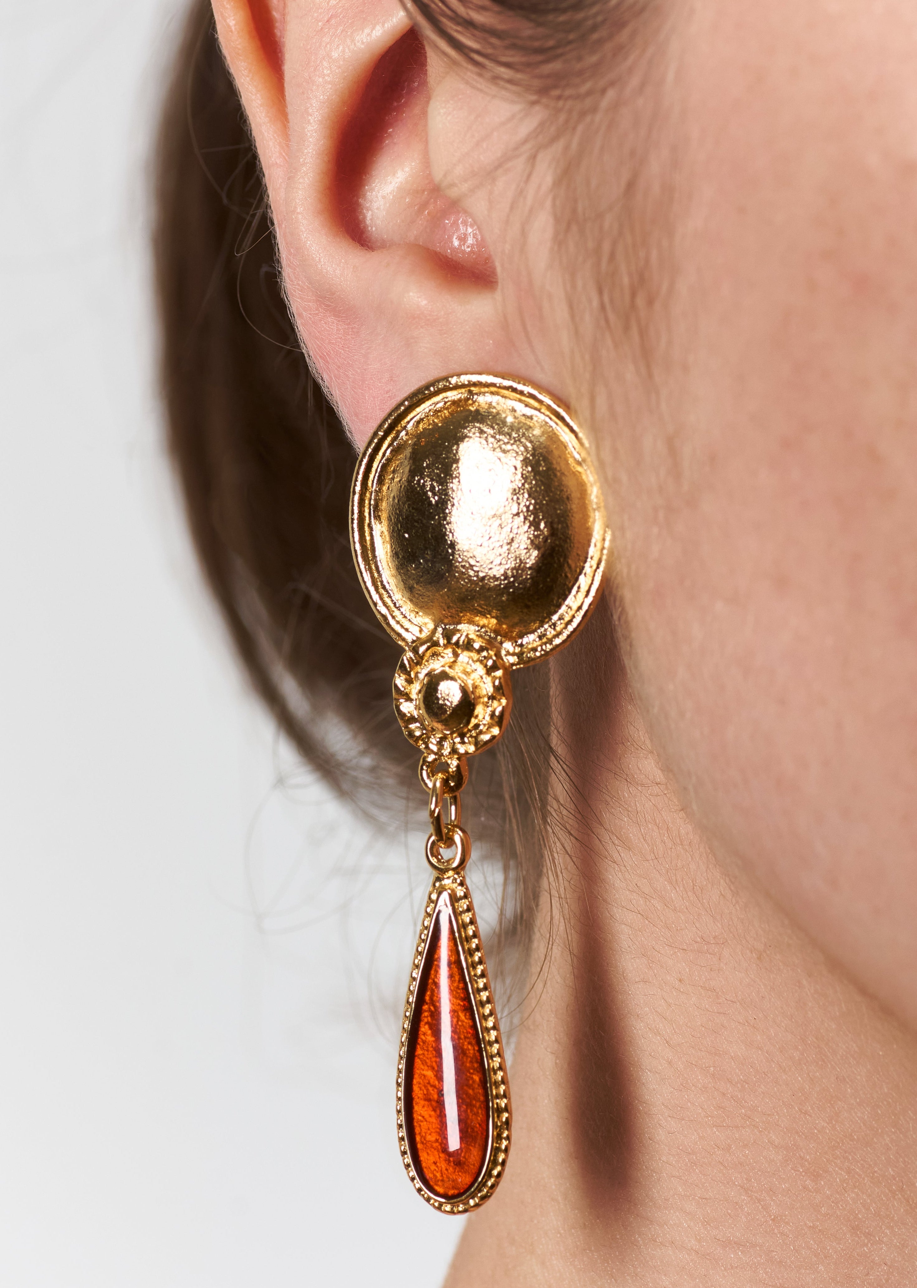 Amber Tear Drops